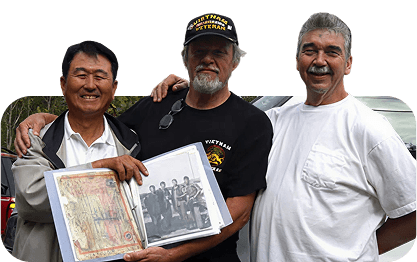 Veterans reconnecting after years apart