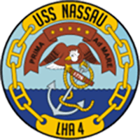USS NASSAU insignia
