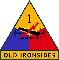 1st Armored Division insignia
