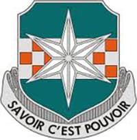 313TH MI BN insignia