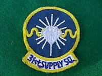 31ST SUPPLY SQUADRON insignia