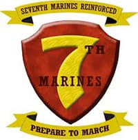 7TH MARINE REGIMENT insignia