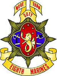8TH MARINES insignia