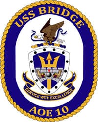 USS BRIDGE insignia