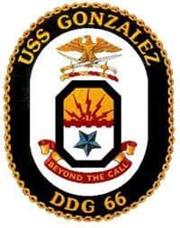 USS GONZALEZ insignia