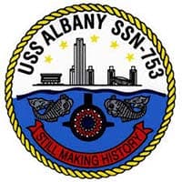 USS ALBANY insignia