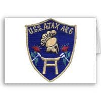 USS AJAX insignia