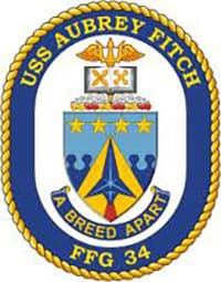 USS AUBREY FITCH insignia