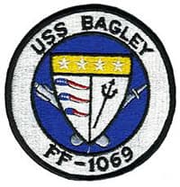 USS BAGLEY insignia