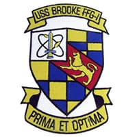 USS BROOKE insignia