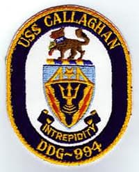 USS CALLAGHAN insignia
