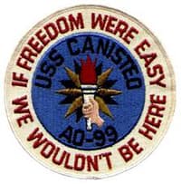 USS CANISTEO insignia