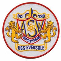 USS EVERSOLE DD789 insignia