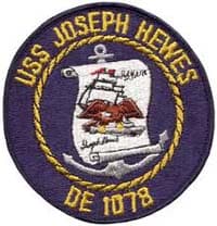 USS JOSEPH HEWES insignia