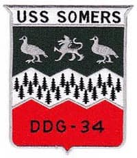 USS SOMERS DDG-34 insignia