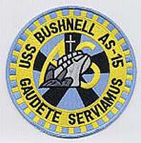 USS BUSHNELL AS-15 insignia