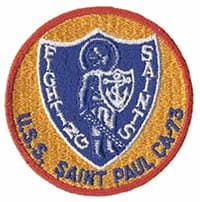 USS ST PAUL CA73 insignia