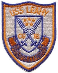 USS LEAHY CG-16 insignia