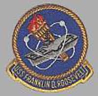 USS FRANKLIN D ROOSEVELT CVA-42 insignia