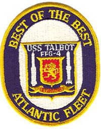 USS TALBOT insignia