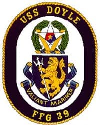 USS DOYLE insignia