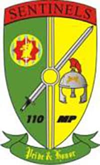 110TH MP CO insignia