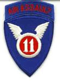 11TH AIR ASSAULT insignia