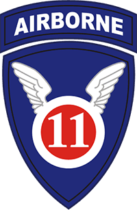 11th Airborne Division insignia