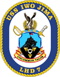USS IWO JIMA insignia
