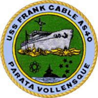 USS FRANK CABLE insignia