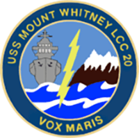 USS MOUNT WHITNEY insignia