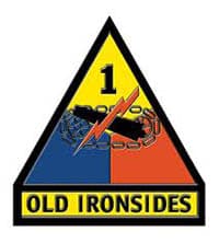 1AD insignia