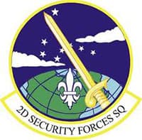 2ND SECURITY POLICE SQUADRON insignia