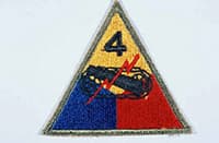 4TH ARMORED DIV insignia