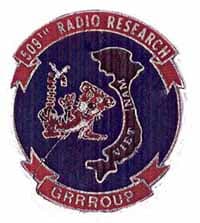 509TH RADIO RESEARCH GROUP insignia
