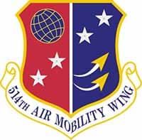 514th Air Mobility Wing insignia