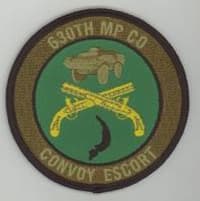 630TH MP CO insignia