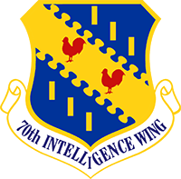 70th Intelligence, Surveillance and Reconnaissance Wing insignia