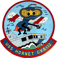 USS HORNET insignia