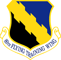 80th Flying Training Wing insignia