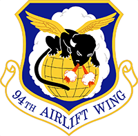 94th Airlift Wing insignia
