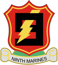 9TH MARINES insignia