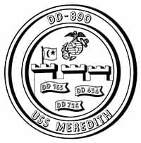 USS Meredith insignia