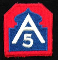 5TH DIVISION insignia