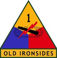 FIRST ARMORED DIVISION insignia