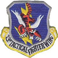 23RD TACTICAL FIGHTER WING insignia