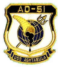 USS ASHTABULA insignia
