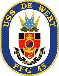 USS DEWERT insignia