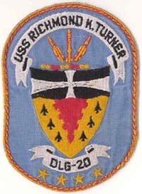 USS RICHMOND K TURNER insignia