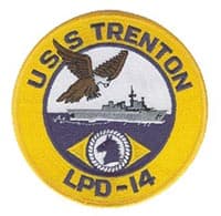 USS TRENTON LPD-14 insignia